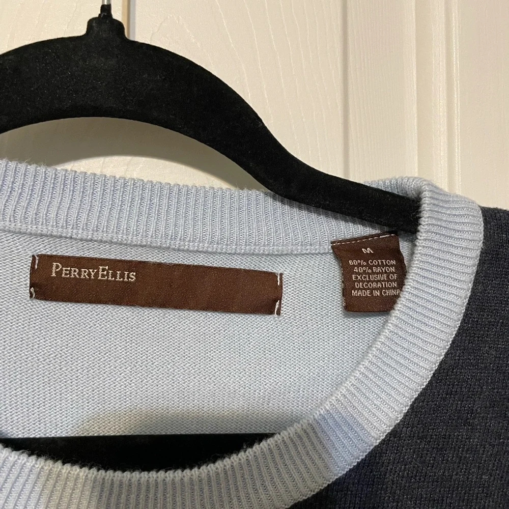 Perry Ellis Men’s Colorblock‎ Sweater M